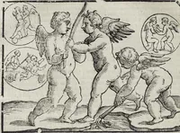 Picture 117 of 204 from Imagini Delli Dei De Gl'Antichi Di Vincenzo Cartari Reggiano: Ridotte da capo à piedi alle loro reali, & non più per l'adietro osseruate simiglianze. Cauate da' Marmi, Bronzi, Medaglie, Gioie, & altre memorie antiche; con esquisito studio, & particolare diligenza Da Lorenzo Pignoria Padoano. Aggionteui le Annotationi del medesimo sopra tutta l'opera ... Con le Allegorie sopra le Imagini di Cesare Malfatti Padoano, migliorate, & accresciute nouamente. Et vn Catalogo di cento più famosi dei della Gentilità. Con l'aggiunta d'vn'altro Catalogo de gl'Autori Antichi, & Moderni ... (1674), leaf 270
