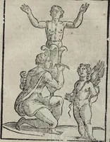Picture 129 of 204 from Imagini Delli Dei De Gl'Antichi Di Vincenzo Cartari Reggiano: Ridotte da capo à piedi alle loro reali, & non più per l'adietro osseruate simiglianze. Cauate da' Marmi, Bronzi, Medaglie, Gioie, & altre memorie antiche; con esquisito studio, & particolare diligenza Da Lorenzo Pignoria Padoano. Aggionteui le Annotationi del medesimo sopra tutta l'opera ... Con le Allegorie sopra le Imagini di Cesare Malfatti Padoano, migliorate, & accresciute nouamente. Et vn Catalogo di cento più famosi dei della Gentilità. Con l'aggiunta d'vn'altro Catalogo de gl'Autori Antichi, & Moderni ... (1674), leaf 304