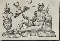 Picture 147 of 204 from Imagini Delli Dei De Gl'Antichi Di Vincenzo Cartari Reggiano: Ridotte da capo à piedi alle loro reali, & non più per l'adietro osseruate simiglianze. Cauate da' Marmi, Bronzi, Medaglie, Gioie, & altre memorie antiche; con esquisito studio, & particolare diligenza Da Lorenzo Pignoria Padoano. Aggionteui le Annotationi del medesimo sopra tutta l'opera ... Con le Allegorie sopra le Imagini di Cesare Malfatti Padoano, migliorate, & accresciute nouamente. Et vn Catalogo di cento più famosi dei della Gentilità. Con l'aggiunta d'vn'altro Catalogo de gl'Autori Antichi, & Moderni ... (1674), leaf 325