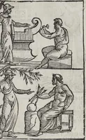Picture 153 of 204 from Imagini Delli Dei De Gl'Antichi Di Vincenzo Cartari Reggiano: Ridotte da capo à piedi alle loro reali, & non più per l'adietro osseruate simiglianze. Cauate da' Marmi, Bronzi, Medaglie, Gioie, & altre memorie antiche; con esquisito studio, & particolare diligenza Da Lorenzo Pignoria Padoano. Aggionteui le Annotationi del medesimo sopra tutta l'opera ... Con le Allegorie sopra le Imagini di Cesare Malfatti Padoano, migliorate, & accresciute nouamente. Et vn Catalogo di cento più famosi dei della Gentilità. Con l'aggiunta d'vn'altro Catalogo de gl'Autori Antichi, & Moderni ... (1674), leaf 331