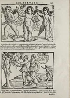 Picture 166 of 204 from Imagini Delli Dei De Gl'Antichi Di Vincenzo Cartari Reggiano: Ridotte da capo à piedi alle loro reali, & non più per l'adietro osseruate simiglianze. Cauate da' Marmi, Bronzi, Medaglie, Gioie, & altre memorie antiche; con esquisito studio, & particolare diligenza Da Lorenzo Pignoria Padoano. Aggionteui le Annotationi del medesimo sopra tutta l'opera ... Con le Allegorie sopra le Imagini di Cesare Malfatti Padoano, migliorate, & accresciute nouamente. Et vn Catalogo di cento più famosi dei della Gentilità. Con l'aggiunta d'vn'altro Catalogo de gl'Autori Antichi, & Moderni ... (1674), leaf 345