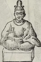 Picture 194 of 204 from Imagini Delli Dei De Gl'Antichi Di Vincenzo Cartari Reggiano: Ridotte da capo à piedi alle loro reali, & non più per l'adietro osseruate simiglianze. Cauate da' Marmi, Bronzi, Medaglie, Gioie, & altre memorie antiche; con esquisito studio, & particolare diligenza Da Lorenzo Pignoria Padoano. Aggionteui le Annotationi del medesimo sopra tutta l'opera ... Con le Allegorie sopra le Imagini di Cesare Malfatti Padoano, migliorate, & accresciute nouamente. Et vn Catalogo di cento più famosi dei della Gentilità. Con l'aggiunta d'vn'altro Catalogo de gl'Autori Antichi, & Moderni ... (1674), leaf 385
