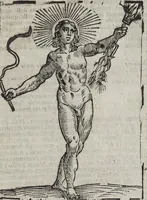 Picture 13 of 204 from Imagini Delli Dei De Gl'Antichi Di Vincenzo Cartari Reggiano: Ridotte da capo à piedi alle loro reali, & non più per l'adietro osseruate simiglianze. Cauate da' Marmi, Bronzi, Medaglie, Gioie, & altre memorie antiche; con esquisito studio, & particolare diligenza Da Lorenzo Pignoria Padoano. Aggionteui le Annotationi del medesimo sopra tutta l'opera ... Con le Allegorie sopra le Imagini di Cesare Malfatti Padoano, migliorate, & accresciute nouamente. Et vn Catalogo di cento più famosi dei della Gentilità. Con l'aggiunta d'vn'altro Catalogo de gl'Autori Antichi, & Moderni ... (1674), leaf 51