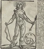 Picture 21 of 204 from Imagini Delli Dei De Gl'Antichi Di Vincenzo Cartari Reggiano: Ridotte da capo à piedi alle loro reali, & non più per l'adietro osseruate simiglianze. Cauate da' Marmi, Bronzi, Medaglie, Gioie, & altre memorie antiche; con esquisito studio, & particolare diligenza Da Lorenzo Pignoria Padoano. Aggionteui le Annotationi del medesimo sopra tutta l'opera ... Con le Allegorie sopra le Imagini di Cesare Malfatti Padoano, migliorate, & accresciute nouamente. Et vn Catalogo di cento più famosi dei della Gentilità. Con l'aggiunta d'vn'altro Catalogo de gl'Autori Antichi, & Moderni ... (1674), leaf 64
