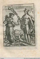 Picture 48 of 89 from Vincentii Chartarii Rhegiensis Neu-eröffneter Götzen-Tempel: Darinnen Durch erklärte Darstellung deroselben erdichtete Gestalt/ die bey dem Heydnischen Götter-Dienst/ vor alten Zeiten gewöhnliche Verehrung/ Anbettung/ und herrliche Kirchen-Gepräng ; Vorgestellet Zu höchst benöthigtem Dienst und augenscheinlichen Vortheil derjenigen/ welche die Geschichte so wol als Gedichte der alten bewehrten Scribenten/ nicht weniger mit Nutzen lesen/ als auch gründlich verstehen wollen (1692), leaf 107
