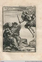 Picture 52 of 89 from Vincentii Chartarii Rhegiensis Neu-eröffneter Götzen-Tempel: Darinnen Durch erklärte Darstellung deroselben erdichtete Gestalt/ die bey dem Heydnischen Götter-Dienst/ vor alten Zeiten gewöhnliche Verehrung/ Anbettung/ und herrliche Kirchen-Gepräng ; Vorgestellet Zu höchst benöthigtem Dienst und augenscheinlichen Vortheil derjenigen/ welche die Geschichte so wol als Gedichte der alten bewehrten Scribenten/ nicht weniger mit Nutzen lesen/ als auch gründlich verstehen wollen (1692), leaf 115