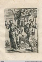 Picture 64 of 89 from Vincentii Chartarii Rhegiensis Neu-eröffneter Götzen-Tempel: Darinnen Durch erklärte Darstellung deroselben erdichtete Gestalt/ die bey dem Heydnischen Götter-Dienst/ vor alten Zeiten gewöhnliche Verehrung/ Anbettung/ und herrliche Kirchen-Gepräng ; Vorgestellet Zu höchst benöthigtem Dienst und augenscheinlichen Vortheil derjenigen/ welche die Geschichte so wol als Gedichte der alten bewehrten Scribenten/ nicht weniger mit Nutzen lesen/ als auch gründlich verstehen wollen (1692), leaf 139