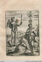 Picture 72 of 89 from Vincentii Chartarii Rhegiensis Neu-eröffneter Götzen-Tempel: Darinnen Durch erklärte Darstellung deroselben erdichtete Gestalt/ die bey dem Heydnischen Götter-Dienst/ vor alten Zeiten gewöhnliche Verehrung/ Anbettung/ und herrliche Kirchen-Gepräng ; Vorgestellet Zu höchst benöthigtem Dienst und augenscheinlichen Vortheil derjenigen/ welche die Geschichte so wol als Gedichte der alten bewehrten Scribenten/ nicht weniger mit Nutzen lesen/ als auch gründlich verstehen wollen (1692), leaf 155