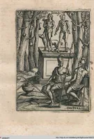 Picture 73 of 89 from Vincentii Chartarii Rhegiensis Neu-eröffneter Götzen-Tempel: Darinnen Durch erklärte Darstellung deroselben erdichtete Gestalt/ die bey dem Heydnischen Götter-Dienst/ vor alten Zeiten gewöhnliche Verehrung/ Anbettung/ und herrliche Kirchen-Gepräng ; Vorgestellet Zu höchst benöthigtem Dienst und augenscheinlichen Vortheil derjenigen/ welche die Geschichte so wol als Gedichte der alten bewehrten Scribenten/ nicht weniger mit Nutzen lesen/ als auch gründlich verstehen wollen (1692), leaf 156