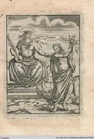Picture 20 of 89 from Vincentii Chartarii Rhegiensis Neu-eröffneter Götzen-Tempel: Darinnen Durch erklärte Darstellung deroselben erdichtete Gestalt/ die bey dem Heydnischen Götter-Dienst/ vor alten Zeiten gewöhnliche Verehrung/ Anbettung/ und herrliche Kirchen-Gepräng ; Vorgestellet Zu höchst benöthigtem Dienst und augenscheinlichen Vortheil derjenigen/ welche die Geschichte so wol als Gedichte der alten bewehrten Scribenten/ nicht weniger mit Nutzen lesen/ als auch gründlich verstehen wollen (1692), leaf 51