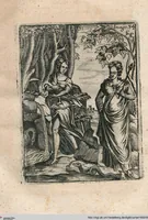 Picture 34 of 89 from Vincentii Chartarii Rhegiensis Neu-eröffneter Götzen-Tempel: Darinnen Durch erklärte Darstellung deroselben erdichtete Gestalt/ die bey dem Heydnischen Götter-Dienst/ vor alten Zeiten gewöhnliche Verehrung/ Anbettung/ und herrliche Kirchen-Gepräng ; Vorgestellet Zu höchst benöthigtem Dienst und augenscheinlichen Vortheil derjenigen/ welche die Geschichte so wol als Gedichte der alten bewehrten Scribenten/ nicht weniger mit Nutzen lesen/ als auch gründlich verstehen wollen (1692), leaf 79