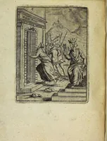 An illustration from Theatrum Ethnico Idololatricum Politico-Historicum Ethnicorum Idololatrias, simulacra, Templa, sacrificia & Deos: Illorum Origines, Ritus, & Caeremonias ... (1699)