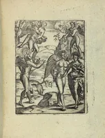 An illustration from Theatrum Ethnico Idololatricum Politico-Historicum Ethnicorum Idololatrias, simulacra, Templa, sacrificia & Deos: Illorum Origines, Ritus, & Caeremonias ... (1699)