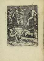 An illustration from Theatrum Ethnico Idololatricum Politico-Historicum Ethnicorum Idololatrias, simulacra, Templa, sacrificia & Deos: Illorum Origines, Ritus, & Caeremonias ... (1699)