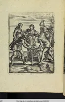An illustration from Theatrum Ethnico Idololatricum Politico-Historicum Ethnicorum Idololatrias, simulacra, Templa, sacrificia & Deos: Illorum Origines, Ritus, & Caeremonias ... (1699)