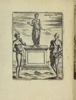 An illustration from Theatrum Ethnico Idololatricum Politico-Historicum Ethnicorum Idololatrias, simulacra, Templa, sacrificia & Deos: Illorum Origines, Ritus, & Caeremonias ... (1699)