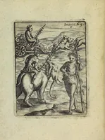 An illustration from Theatrum Ethnico Idololatricum Politico-Historicum Ethnicorum Idololatrias, simulacra, Templa, sacrificia & Deos: Illorum Origines, Ritus, & Caeremonias ... (1699)