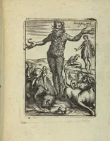Picture 70 of 86 from Theatrum Ethnico Idololatricum Politico-Historicum Ethnicorum Idololatrias, simulacra, Templa, sacrificia & Deos: Illorum Origines, Ritus, & Caeremonias ... (1699), leaf 322