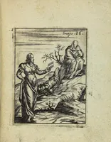 An illustration from Theatrum Ethnico Idololatricum Politico-Historicum Ethnicorum Idololatrias, simulacra, Templa, sacrificia & Deos: Illorum Origines, Ritus, & Caeremonias ... (1699)