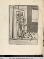 Picture 56 of 78 from Deliciae Cranachianæ, Oder Vlrich von Cranachs/ weiland Obristen und General-Ingenieurs, Rare und Kunstreiche Fried- und Krieges-Inventiones: bestehende in XI. Kupfferstiche. Anitzo Allen Liebhabern der Artollerey zu sonderbaren Gefallen/ auff vieler Anhalten offentlich ans Licht gebracht (1672), leaf 334