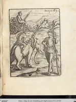 An illustration from Deliciae Cranachianæ, Oder Vlrich von Cranachs/ weiland Obristen und General-Ingenieurs, Rare und Kunstreiche Fried- und Krieges-Inventiones: bestehende in XI. Kupfferstiche. Anitzo Allen Liebhabern der Artollerey zu sonderbaren Gefallen/ auff vieler Anhalten offentlich ans Licht gebracht (1672)