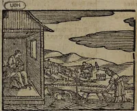 Picture 12 of 39 from Joh. Amos Comenii Orbis Sensualium Pictus Trilinguis: Hoc est: Omnium fundamentalium in mundo rerum, & in vita actionum, Pictura & Nomenclatura Latina, Germanica & Hungarica, Cum Titulorum juxta atque Vocabulorum Indice (1708), leaf 142