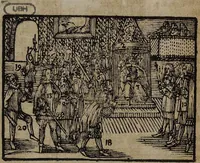 Picture 37 of 39 from Joh. Amos Comenii Orbis Sensualium Pictus Trilinguis: Hoc est: Omnium fundamentalium in mundo rerum, & in vita actionum, Pictura & Nomenclatura Latina, Germanica & Hungarica, Cum Titulorum juxta atque Vocabulorum Indice (1708), leaf 302