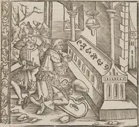 Picture 23 of 168 from Johann Lange ; Giovanni Boccaccio (Druck) ; Johannes Adelphus (Druck) ; Thomas Lirer (Druck) ; Johannes de Capua (Druck) ; Jacobus de Cessolis (Druck), leaf 243