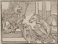 Picture 61 of 168 from Johann Lange ; Giovanni Boccaccio (Druck) ; Johannes Adelphus (Druck) ; Thomas Lirer (Druck) ; Johannes de Capua (Druck) ; Jacobus de Cessolis (Druck), leaf 454