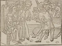 Picture 128 of 168 from Johann Lange ; Giovanni Boccaccio (Druck) ; Johannes Adelphus (Druck) ; Thomas Lirer (Druck) ; Johannes de Capua (Druck) ; Jacobus de Cessolis (Druck), leaf 577
