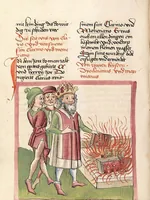 Picture 11 of 57 from Chronicon pontificum et imperatorum, deutsch (1460), leaf 104