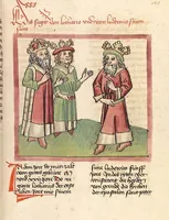 Picture 21 of 57 from Chronicon pontificum et imperatorum, deutsch (1460), leaf 169