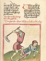 An illustration from Chronicon pontificum et imperatorum, deutsch (1460)