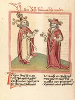 Picture 45 of 57 from Chronicon pontificum et imperatorum, deutsch (1460), leaf 376
