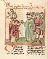 Picture 47 of 57 from Chronicon pontificum et imperatorum, deutsch (1460), leaf 390