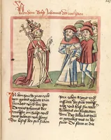 Picture 50 of 57 from Chronicon pontificum et imperatorum, deutsch (1460), leaf 421