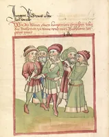 Picture 2 of 57 from Chronicon pontificum et imperatorum, deutsch (1460), leaf 44