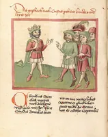 Picture 9 of 57 from Chronicon pontificum et imperatorum, deutsch (1460), leaf 92