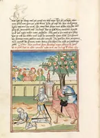 An illustration from Pontus und Sidonia (1475)