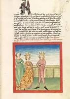 Picture 58 of 119 from Pontus und Sidonia (1475), leaf 131