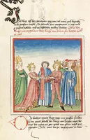 Picture 70 of 119 from Pontus und Sidonia (1475), leaf 158