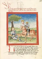 Picture 74 of 119 from Pontus und Sidonia (1475), leaf 165