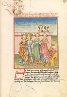 Picture 90 of 119 from Pontus und Sidonia (1475), leaf 199