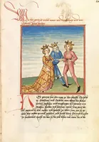 Picture 94 of 119 from Pontus und Sidonia (1475), leaf 209