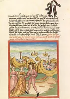 Picture 104 of 119 from Pontus und Sidonia (1475), leaf 232