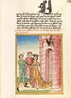 An illustration from Pontus und Sidonia (1475)