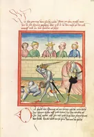 An illustration from Pontus und Sidonia (1475)