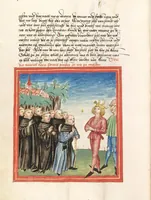 An illustration from Pontus und Sidonia (1475)