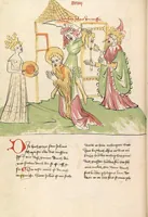 Picture 25 of 147 from "Elsässische Legenda Aurea" (1419), leaf 194