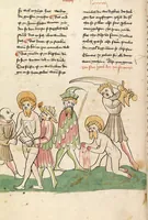 Picture 66 of 147 from "Elsässische Legenda Aurea" (1419), leaf 438